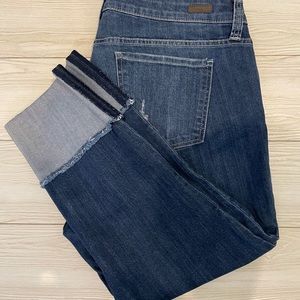 Plus size jeans straight leg